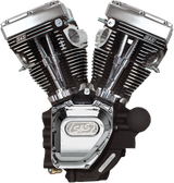 T143 Long Block Engine - Black - Touring | Dyna 1999 - 2006