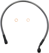 Brake Line - 10mm-35° - 21\" - Black Pearl 2018 - 2020