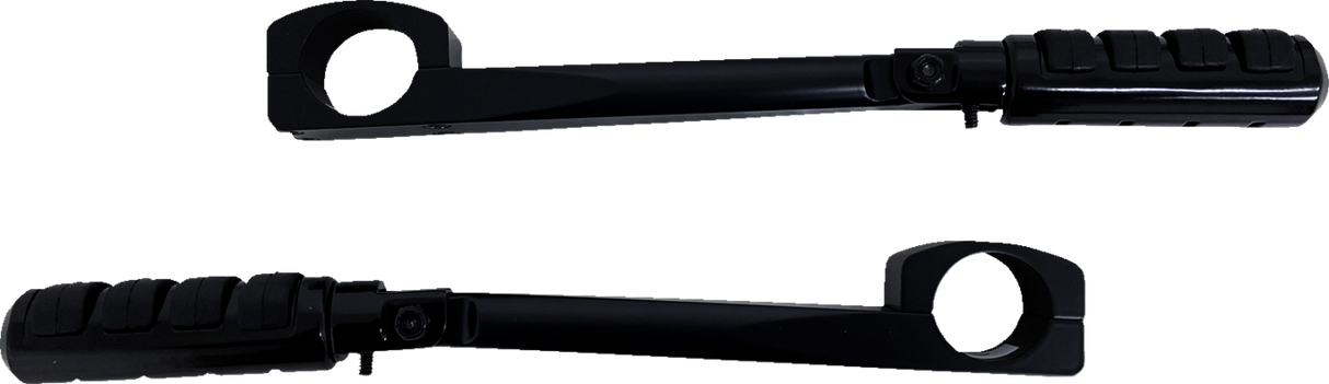 Adjustable Highway Peg Mounts - 1-1/2\" - Black