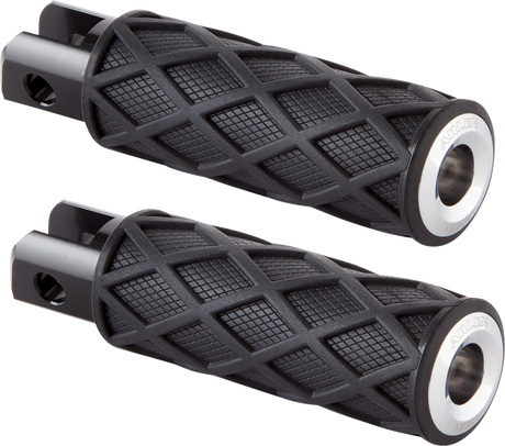 Diamond Footpegs - Driver - Chrome 2023 - 2024