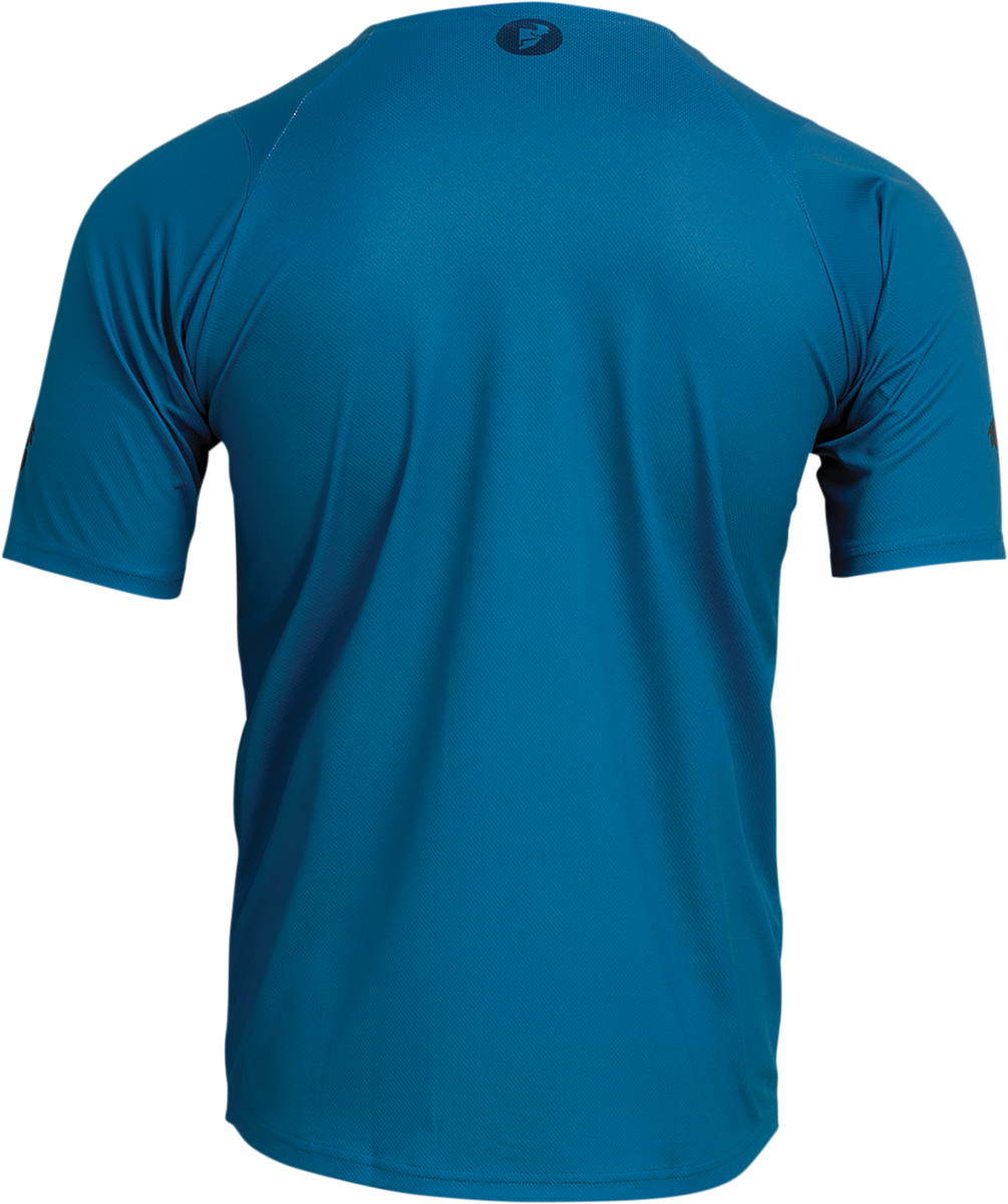 Assist Caliber Short-Sleeve Jersey - Teal - Medium