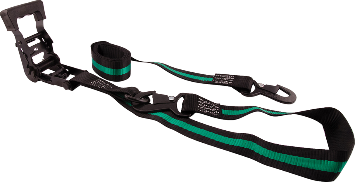 Ratchet Tie-Downs - 1-1/2\" x 8\' - Black