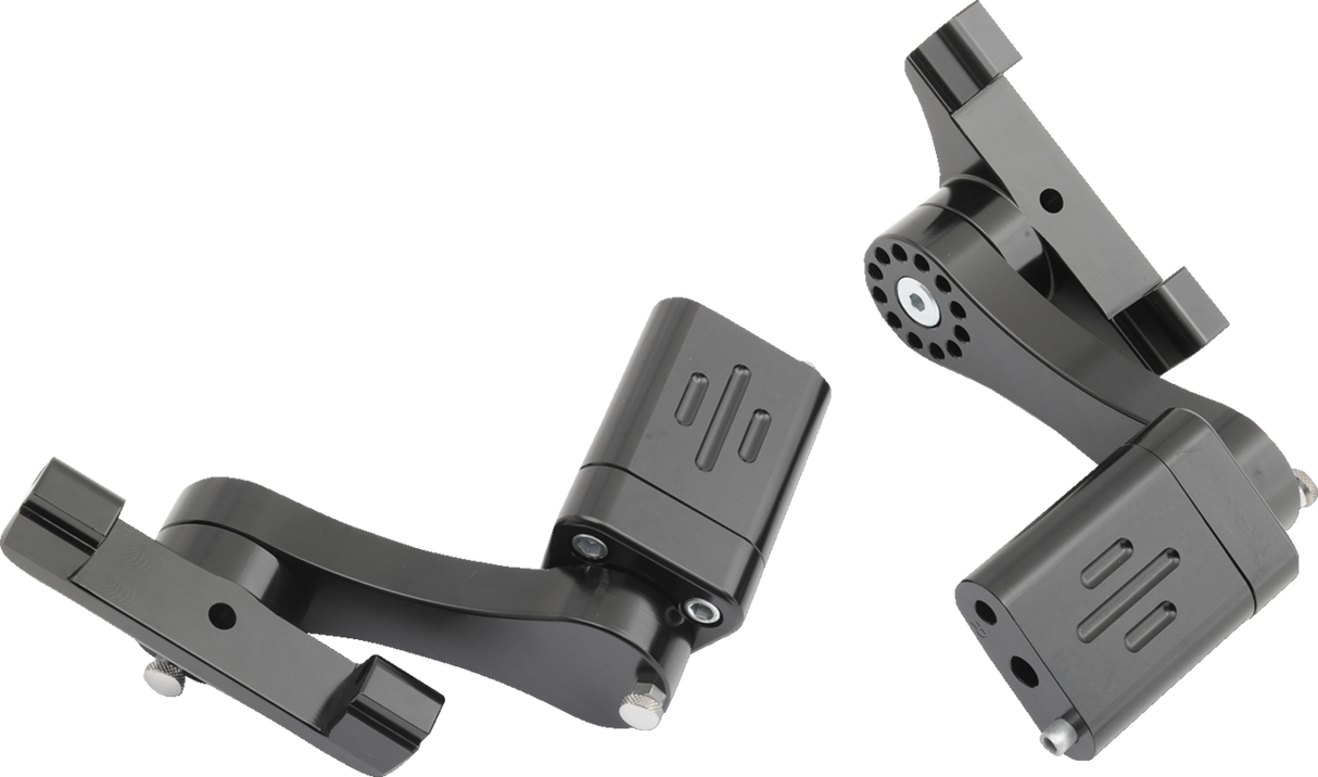 Passenger Floorboard Mounts - Black 1993 - 2020