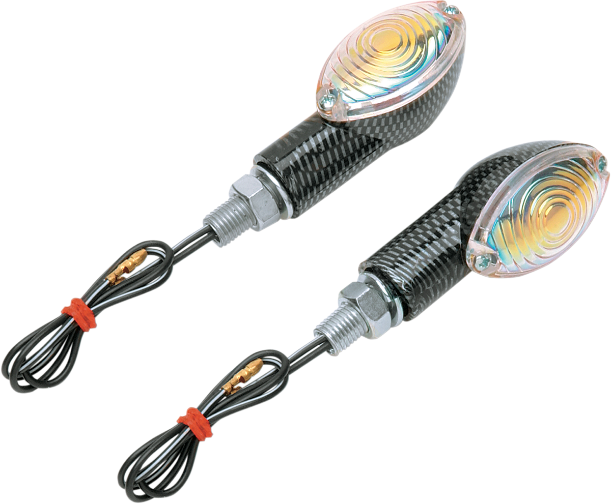 Ultra Mini Marker Lights - Carbon/Rainbow