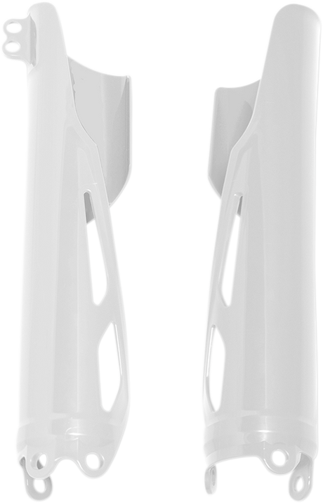 Lower Fork Covers - White 2019 - 2023