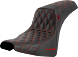 Pro Series SDC Performance Seat - without Backrest - Red Stitch - FXBB/FXST \'18-\'23 2018 - 2023