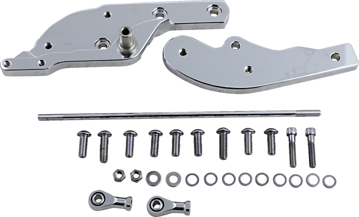 Forward Control Extensions - 3\" Forward - Chrome - FL/FX 2018 - 2025