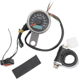 Programmable Mini Electronic Speedometer with Odometer/Tripmeter - 1.87\" - Polished 1987 - 2003