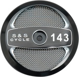 Stealth Air Cleaner Cover - Black - 143\"