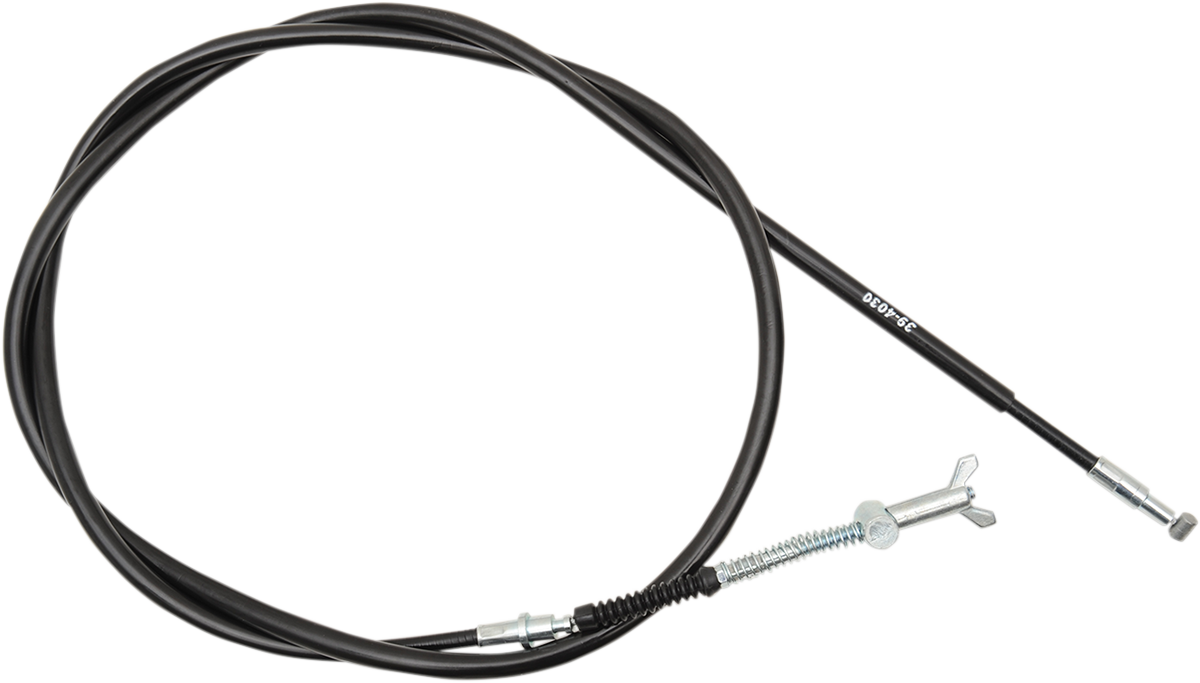 Black Vinyl Brake Cable - Rear - Parking - Honda 2006 - 2018