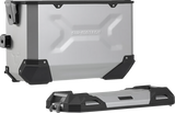TRAX ADV Aluminum Case System - Silver - Honda NC750 \'16-\'20 2016 - 2020
