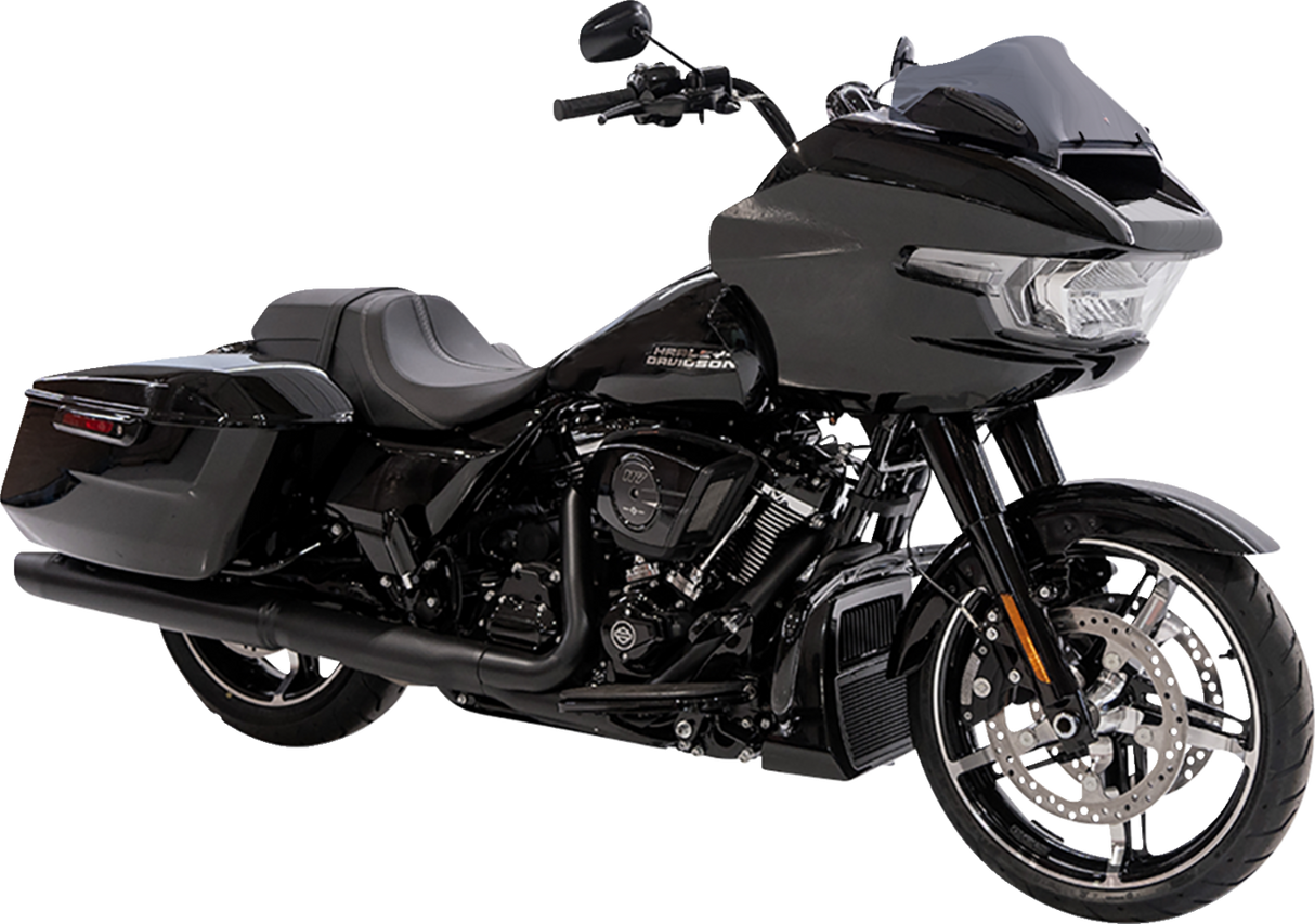 Sport Flare™ Windshield - 8\" - Dark Smoke - FLTRX 2023 - 2025