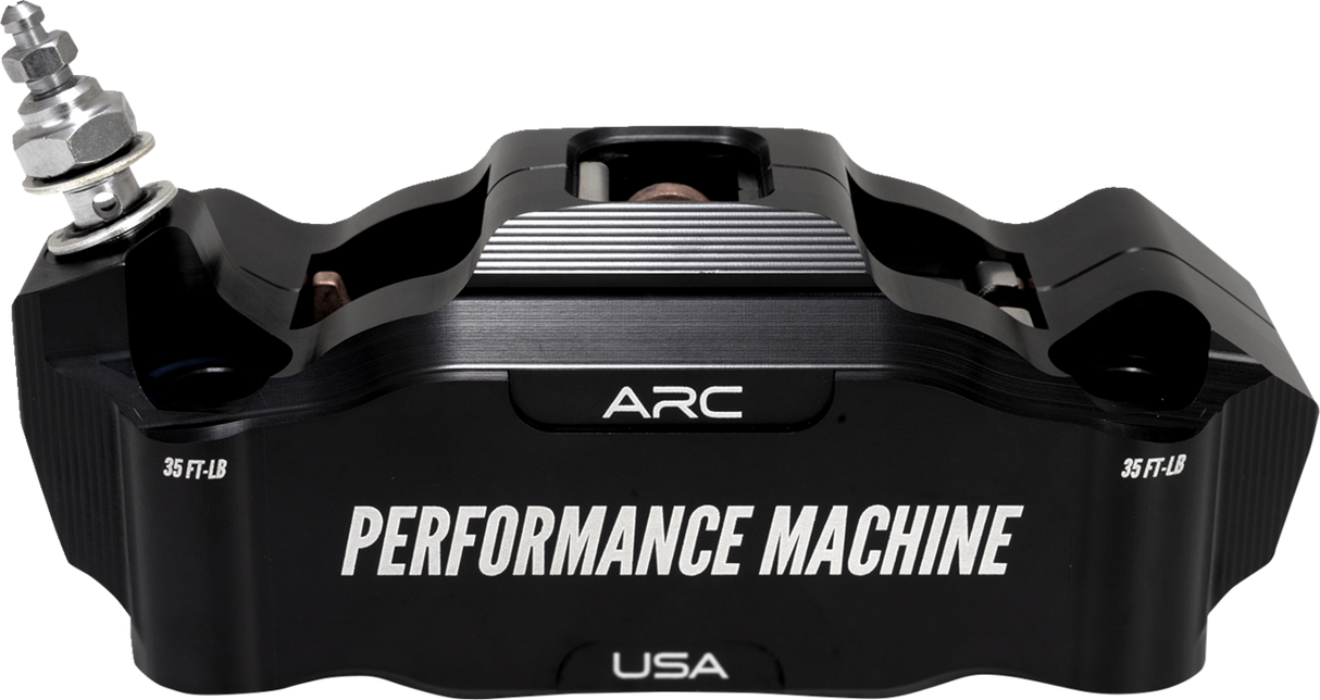 Radial Mount Caliper - Front Left - Black Anodized