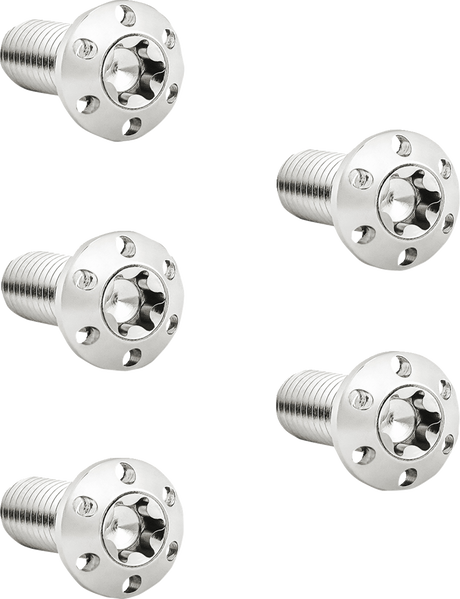 Bolt Kit - Holeshot/Brake Rotor/Front - Hub Mount - Polished 5/16\"-18 x 7/8\" - 5 Pack