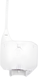 Front Number Plate - White 2007 - 2023