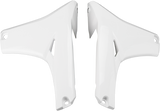 Radiator Shrouds - Lower - White 2010 - 2013