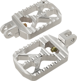 Bear Claw Footpegs - Silver - Triumph 2001 - 2016