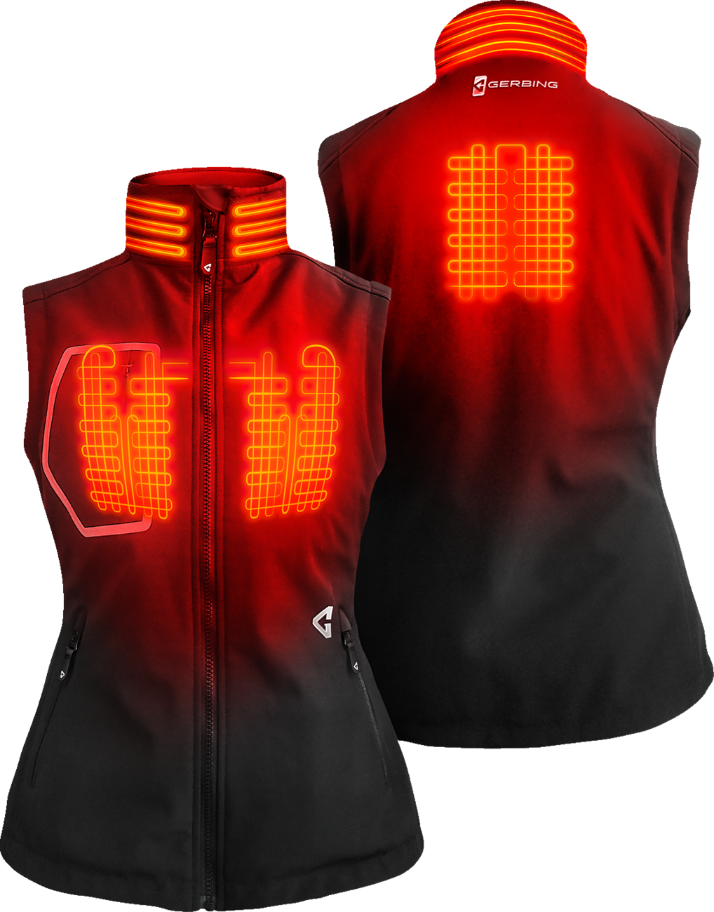 Women\'s 7V Torrid Softshell Heated Vest 2.0 - Black - Medium