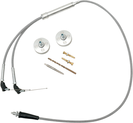 Carburetor Cap Kit - Polished - Yamaha 1987 - 2006