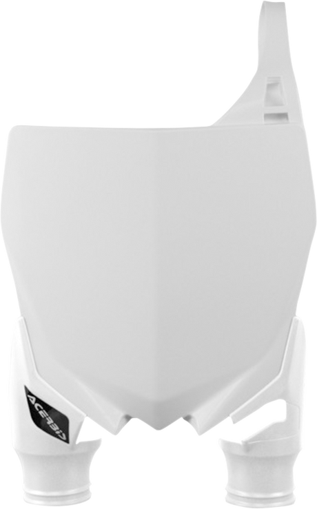 Raptor Number Plate - White 2010 - 2021