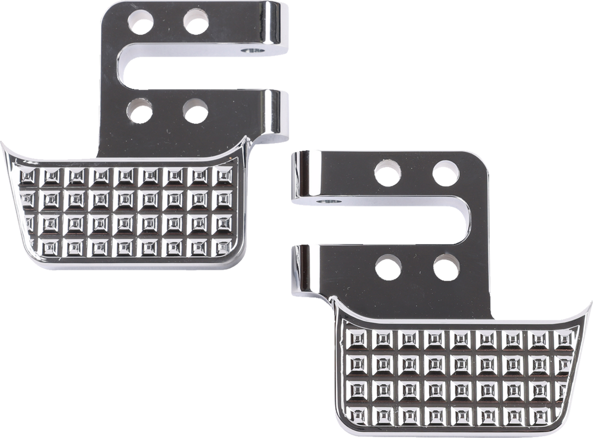 Apex Floorboard Tail Extension - Chrome