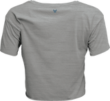 Women\'s Corp Crop T-Shirt - Heather Gray - XL