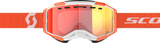 Fury Snow Cross Goggle - Orange - Enhancer Red Chrome Lens