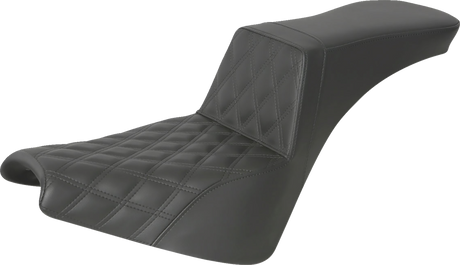 Step-Up Seat - Front Lattice Stitch - Black 2018 - 2022