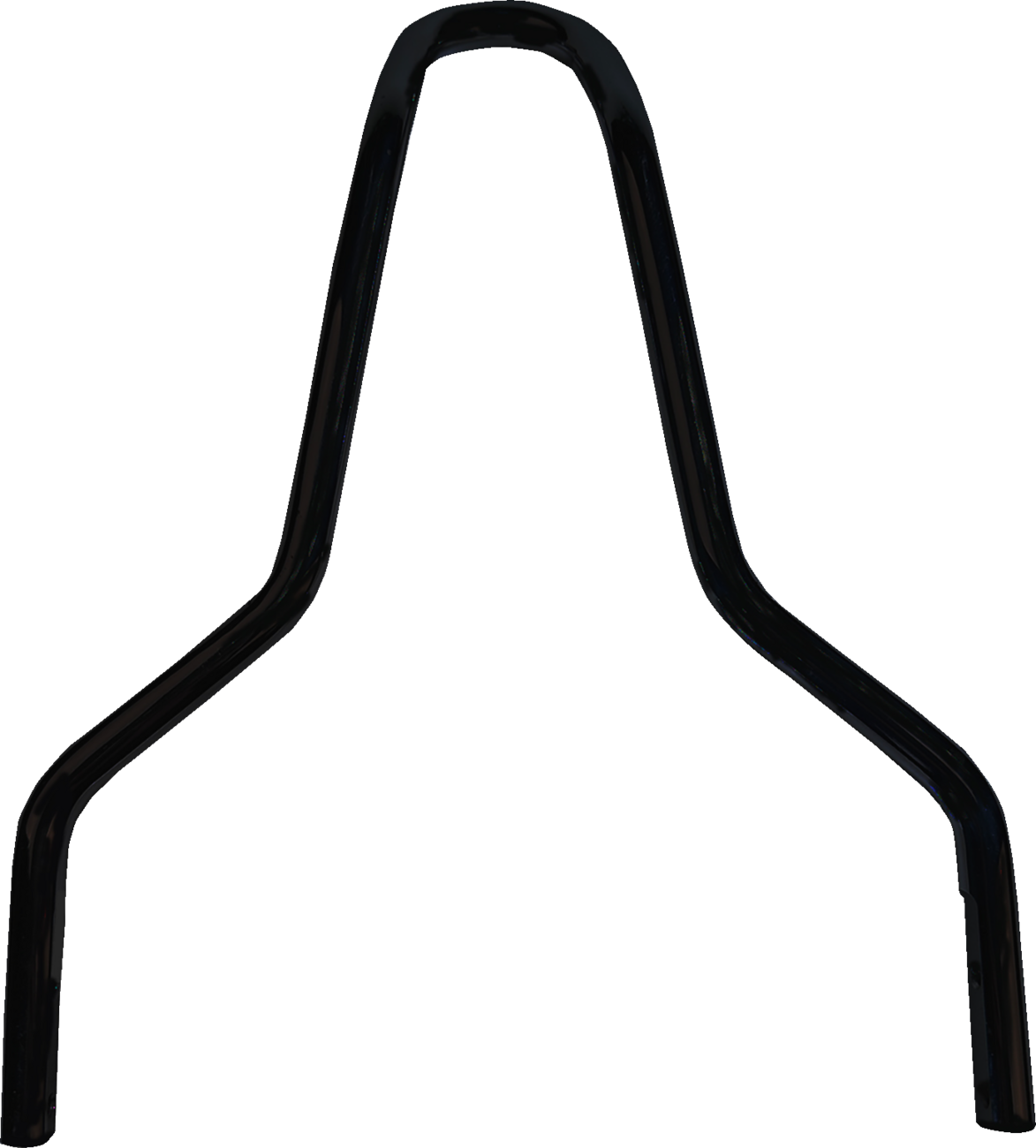 Round Sissy Bar - Black - 11\"H 2014 - 2024