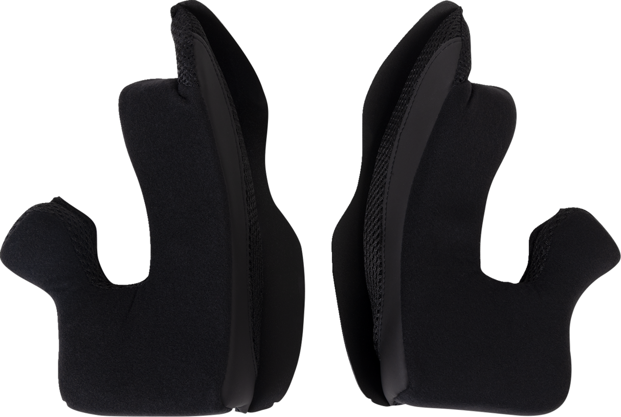 Air Intake Cheek Pads - Black - Large