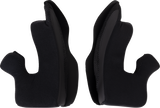 Air Intake Cheek Pads - Black - Medium