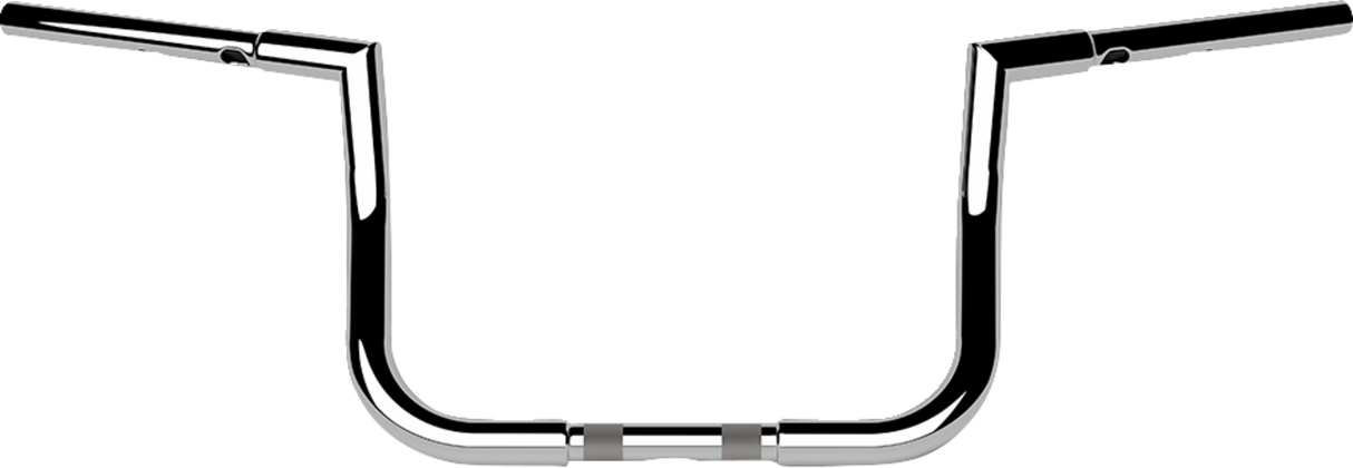 1-1/4\" Twin Peaks Touring Handlebar - 10\" - Chrome 2023 - 2024