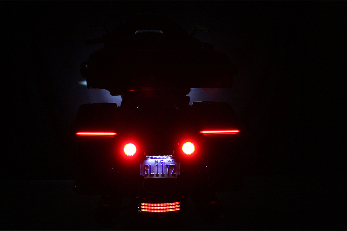 Saddlebag Lights - Red Lens 2014 - 2024