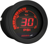 2\" Oil Pressure Gauge - Black 2004 - 2013