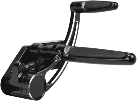 Forward Control - 18+ Softail - Black Anodized - Standard - Folding Rubber Inlay Pegs - Slotted Levr 2018 - 2020