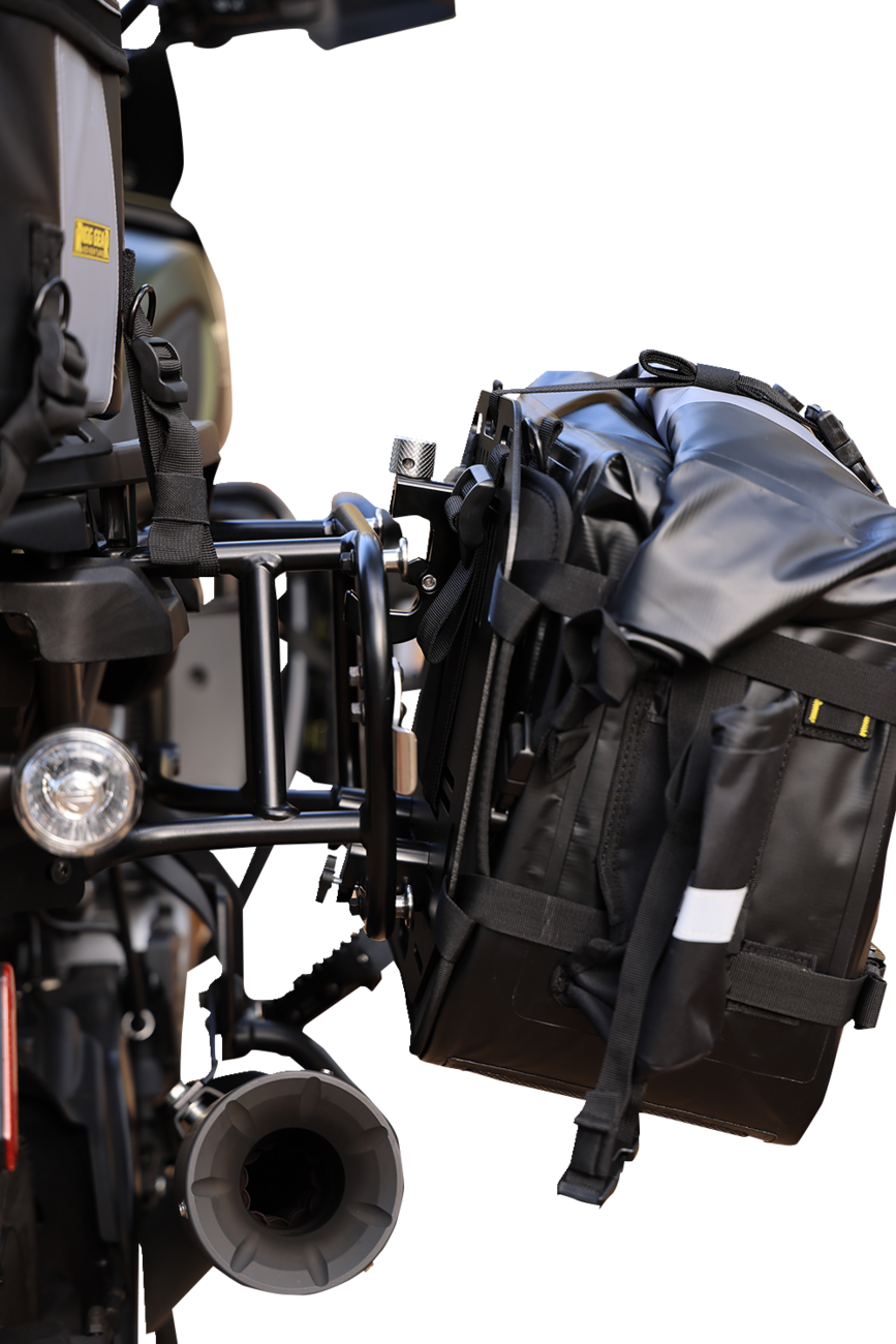 Flatbar Saddlebag Plates - RiggGear - Quick Release