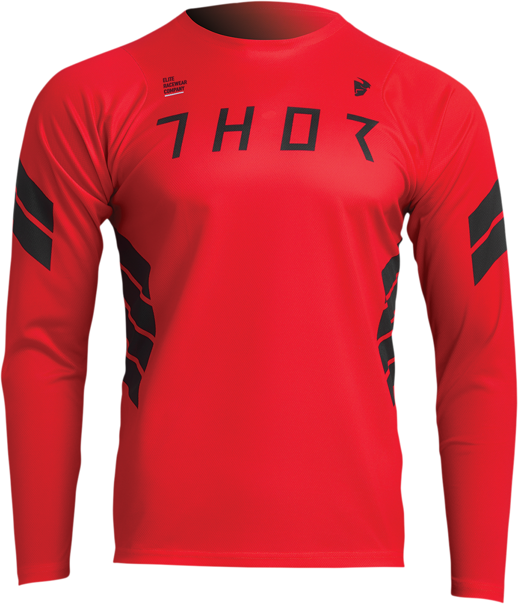 Assist Sting Long-Sleeve Jersey - Red - Large