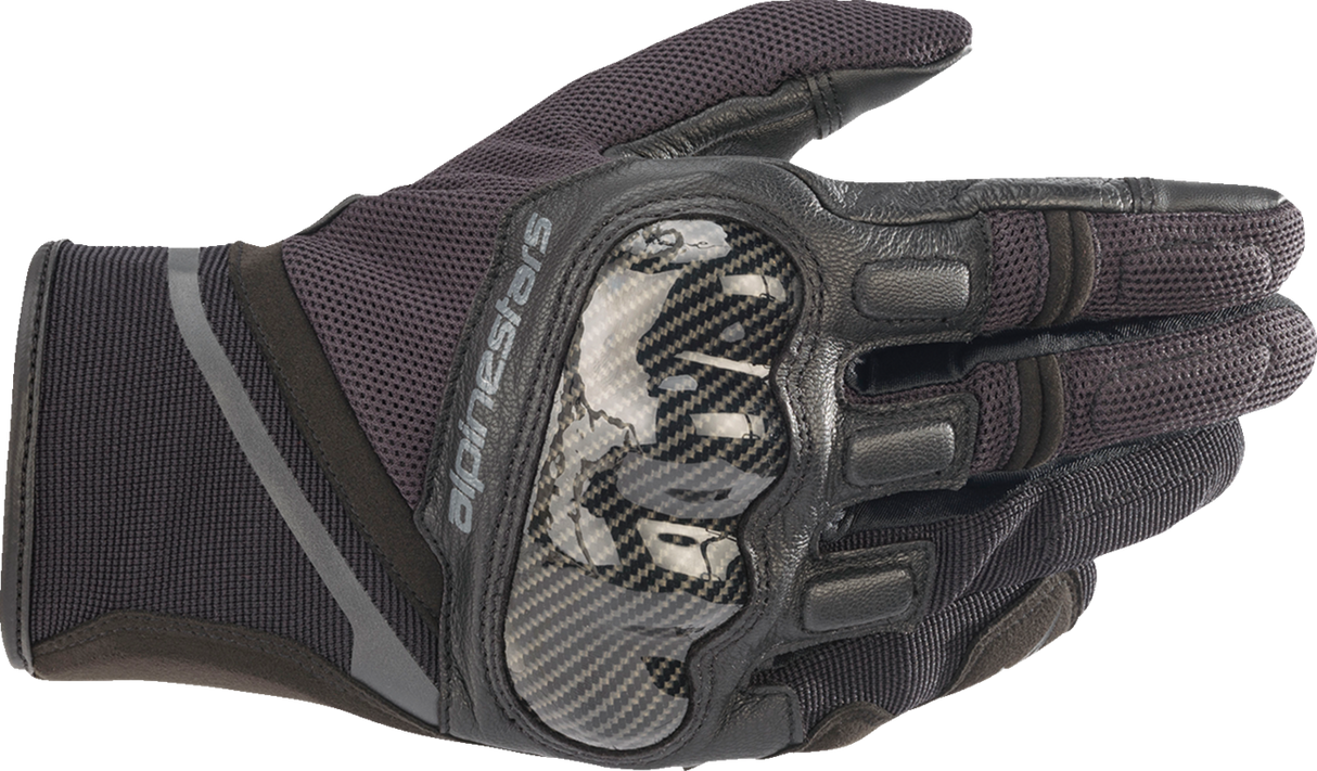 Chrome Gloves - Black/Tar Gray - Large