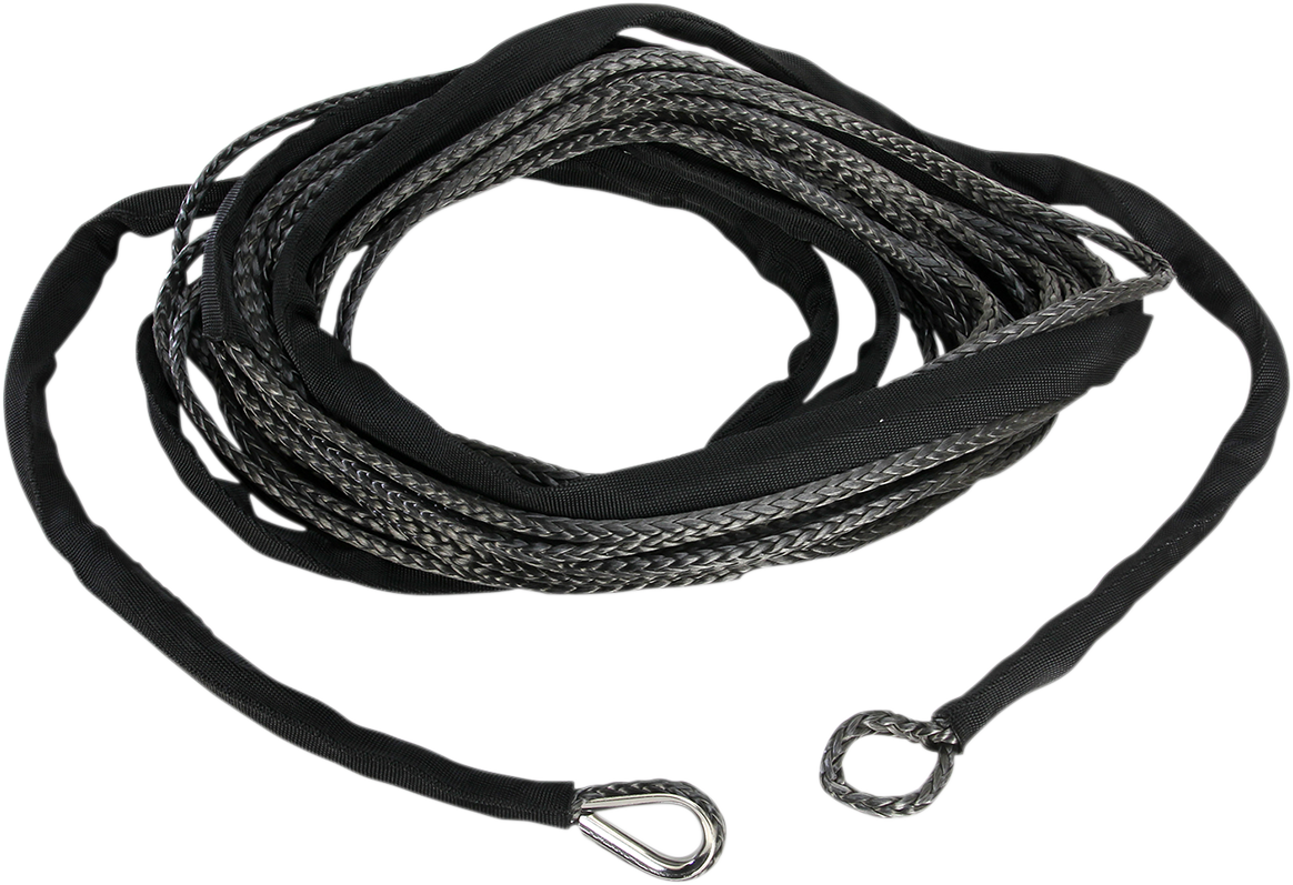 Winch Rope - Black - 1/4\" x 50\'
