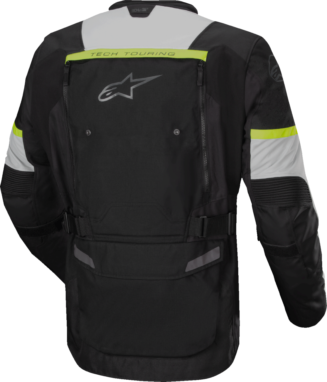 Bogota Pro Drystar® Jacket - Dark Black/Ice Gray/Yellow Fluo - Large