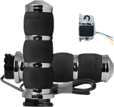 Grips - Heated - Air Cushion - Cable - Chrome 1986 - 2022