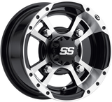 SS Alloy SS112 Sport Wheel - Rear - Machined - 9x8 - 4/110 - 3+5 1986 - 2016