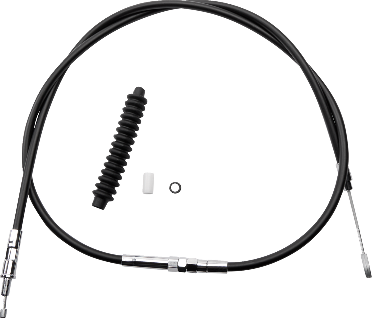 High-Efficiency Black Vinyl Clutch Cable - 63-11/16\" 1987 - 2013