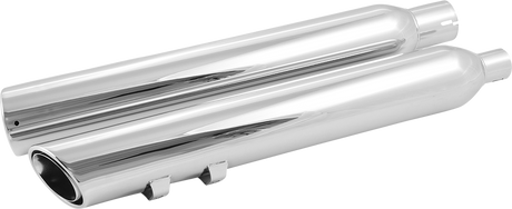 909 Uppercut Mufflers for FL - Chrome 2017 - 2022