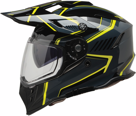 Range 2.0 Helmet - Voyager - Gray/Hi-Viz - Small
