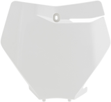 Front Number Plate - \'20 White 2019 - 2022