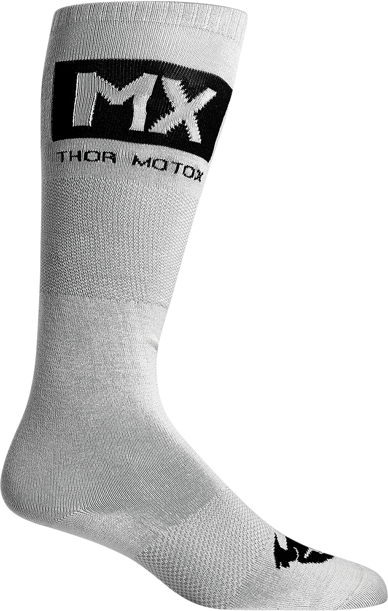 MX Cool Socks - Gray/Black - Size 10-13