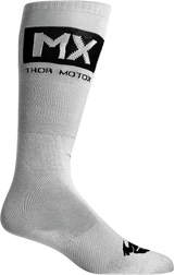 MX Cool Socks - Gray/Black - Size 6-9