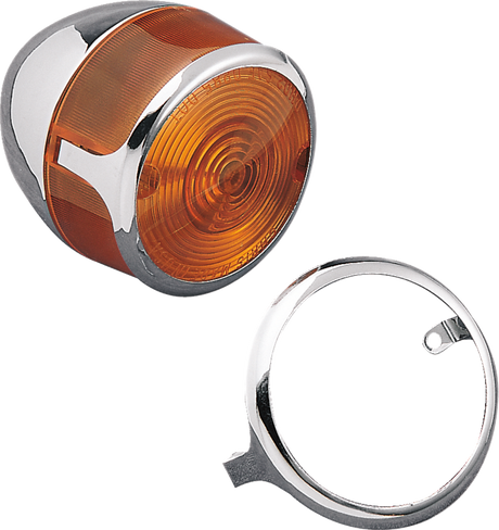 Turn Signal Lens Trim - Chrome 1986 - 2001