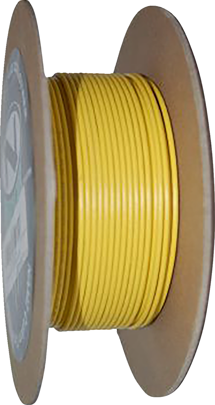 100\' Wire Spool - 20 Gauge - Yellow